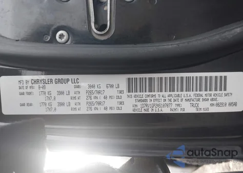 2010 Dodge Ram 1500 Slt/Sport/Trx z USA, uszkodzony, nr VIN 1D7RV1GP2AS107077